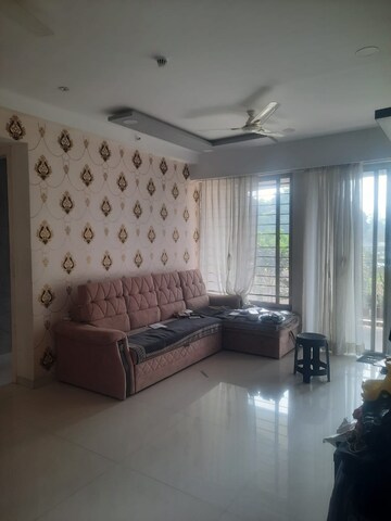 Living Room in 2 BHK Apartment at Wakad – for Rent