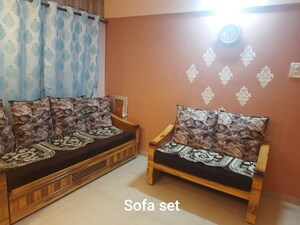 Bedroom in 1 BHK Apartment at Raunak Delight, Owale – for Rent