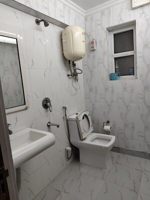 Bathroom in 2 BHK Apartment at Vasant Kunj – for Rent