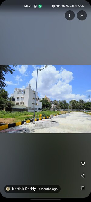  Plot – Exterior View View at Raja Rajeshwari Nagar - for Sale