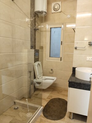 Bathroom in 2 BHK Builder Floor at Golf Links – for Rent