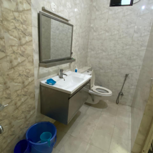 Bathroom in 2.5 BHK Villa at Sector 22b – for Rent