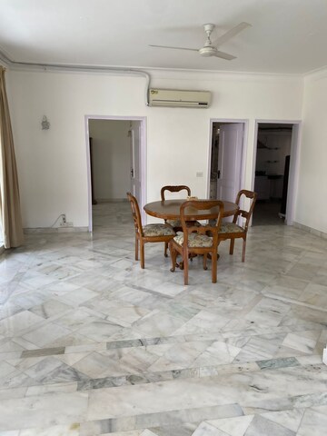 Living Room in 2 BHK Builder Floor at Boutique Residential Apartments C-253, Defence Colony – for Rent