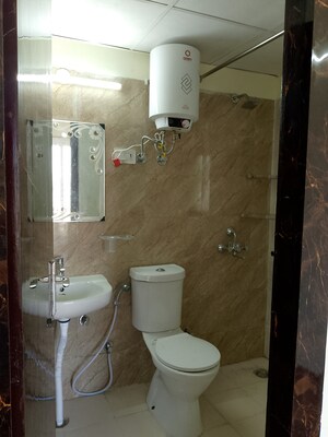 Bathroom in 2 BHK Apartment at Amrapali Enchante, Tech Zone 4 Greater Noida – for Rent