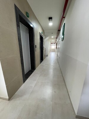 Building Lobby in 2 BHK Apartment at Godrej Green Vistas, Mahalunge – for Rent