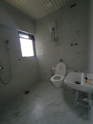 Bathroom in 3 BHK Apartment at Mahakali Kalika Heights, Panch Pakhadi – for Rent