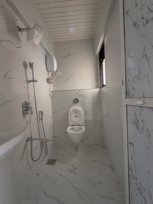 Bathroom in 3 BHK Apartment at Mahakali Kalika Heights, Panch Pakhadi – for Rent