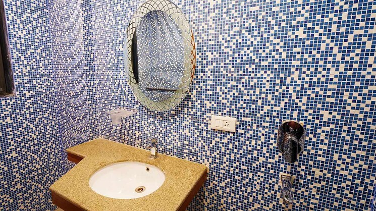 Bathroom, sector 14 1 RK 600 Sq.Ft. Apartment In Sector 14 Gurgaon 9250559