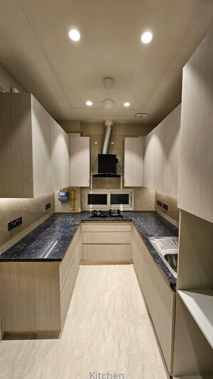 Kitchen in 2 BHK Builder Floor at Safdarjung Enclave – for Rent