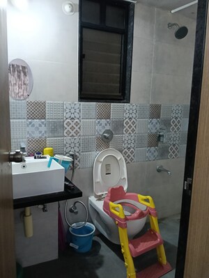 Bathroom in 2 BHK Apartment at Kohinoor Sapphire, Tathawade – for Rent