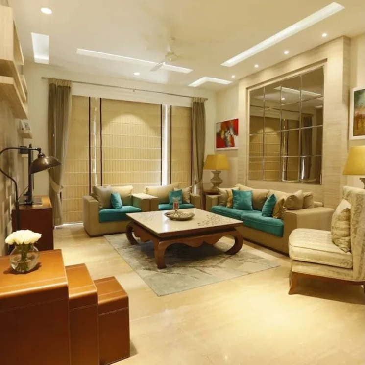 Living Room, ambience-creacions 2 Bedroom 1380 Sq.Ft. Apartment In Sector 22 Gurgaon 9250605
