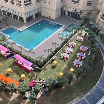 2 BHK Apartment – Exterior View View at Ambience Creacions, Sector 22 - for Rent