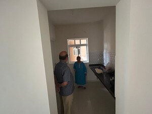 Building Lobby in 1 BHK Apartment at Godrej Green Vistas, Mahalunge – for Rent