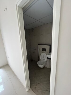 Building Lobby in 1 BHK Apartment at Godrej Green Vistas, Mahalunge – for Rent