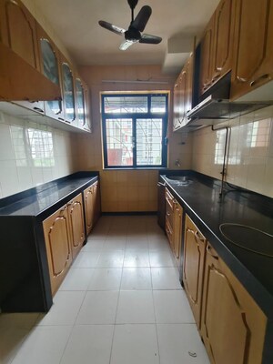 Kitchen in 2 BHK Apartment at Sheth Vasant Galaxy, Goregaon West – for Rent