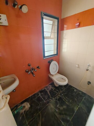 Bathroom in 2 BHK Apartment at Sheth Vasant Galaxy, Goregaon West – for Rent