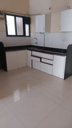 Kitchen in 3 BHK Apartment at Bhosale Nagar – for Rent