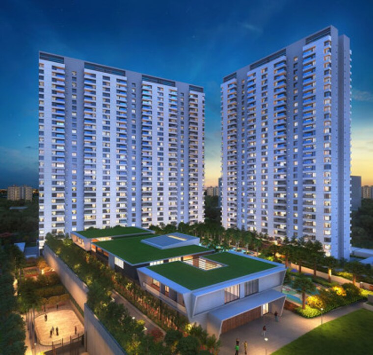 Exterior View, kumar-parc-residences 2 Bedroom 834 Sq.Ft. Apartment In Hadapsar Pune 9250711