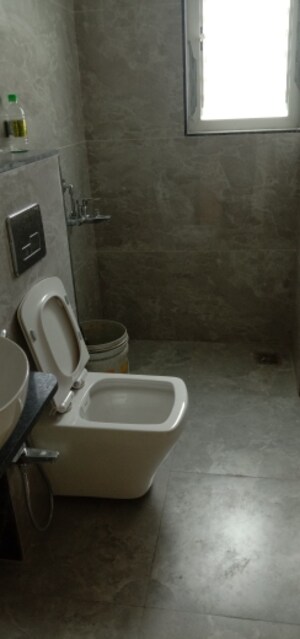 Bathroom in 3 BHK Apartment at Bhosale Nagar – for Rent