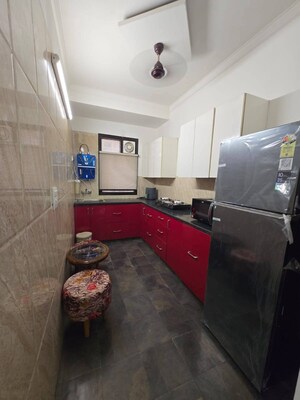 Kitchen in 1 BHK Builder Floor at Saket – for Rent