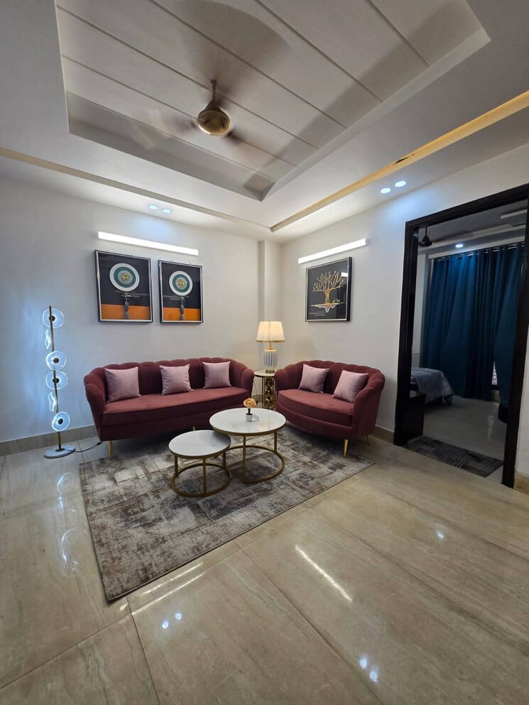 Living Room, saket 1 Bedroom 450 Sq.Ft. Builder Floor In Saket Delhi 9250740