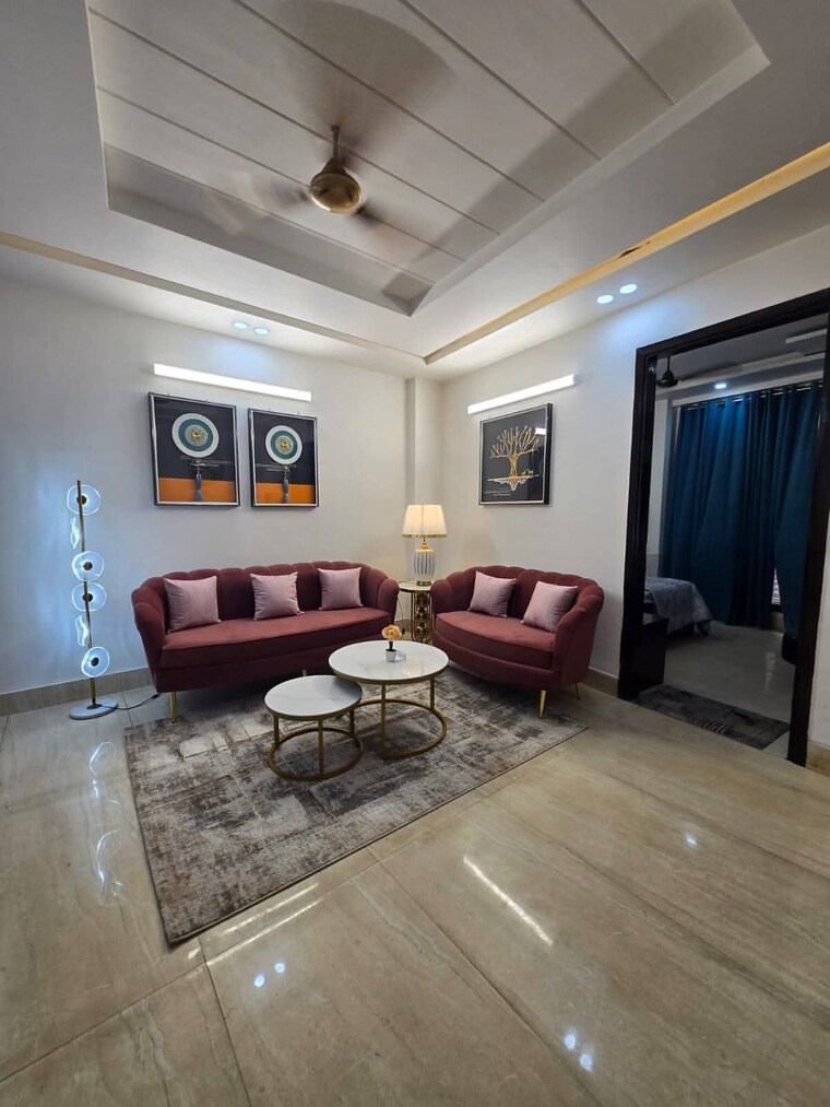 Living Room, saket 1 Bedroom 450 Sq.Ft. Builder Floor In Saket Delhi 9250740
