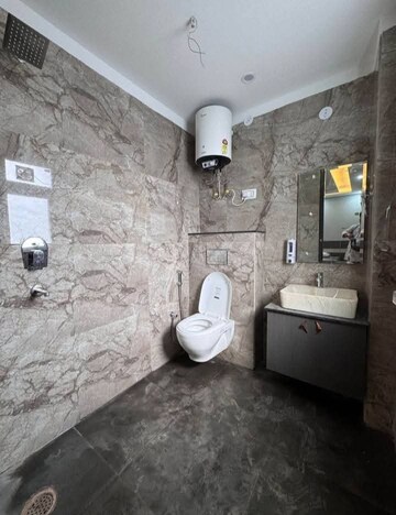 Bathroom in 1 BHK Builder Floor at Saket – for Rent