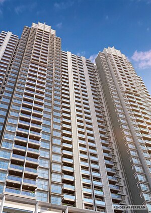 2 BHK Apartment – Exterior View View at Courtyard by Narang Realty and The Wadhwa Group, Pokhran Road No Two - for Rent