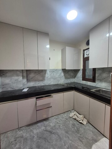 Kitchen in 2 BHK Builder Floor at Saket – for Rent