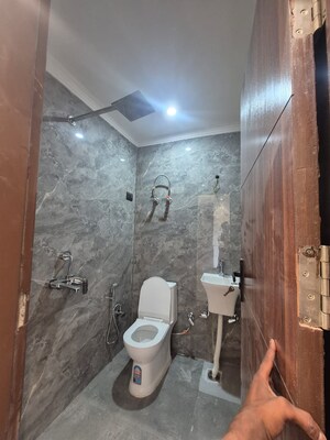 Bathroom in 2 BHK Builder Floor at Saket – for Rent