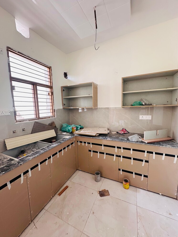 Kitchen, dhakoli 2 Bedroom 1000 Sq.Ft. Builder Floor In Dhakoli Zirakpur 9250774