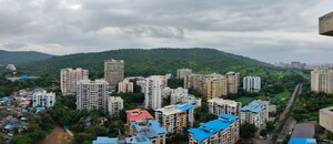 3 BHK Apartment – Exterior View View at Dhamji Shamji Mahavir Spring Tulip Phase 1, Pokhran Road No Two - for Sale