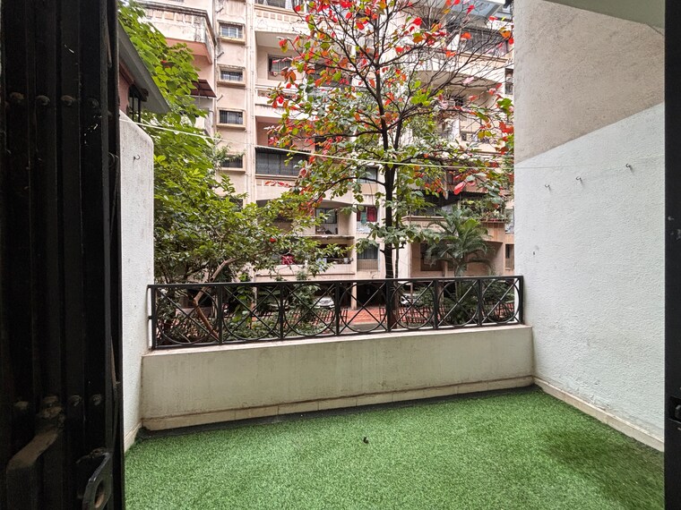 Balcony, goel-ganga-hill-mist-garden 2 Bedroom 800 Sq.Ft. Apartment In Kondhwa Pune 9250830