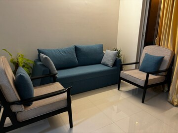Living Room in 2 BHK Apartment at Kohinoor Courtyard One, Wakad – for Sale