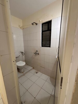 Bathroom in 2 BHK Apartment at Goel Ganga Hill Mist Garden, Kondhwa – for Rent