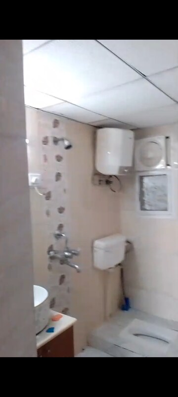 Bathroom in 2 BHK Apartment at Panchsheel Pebbles, Vaishali Sector 3 – for Rent