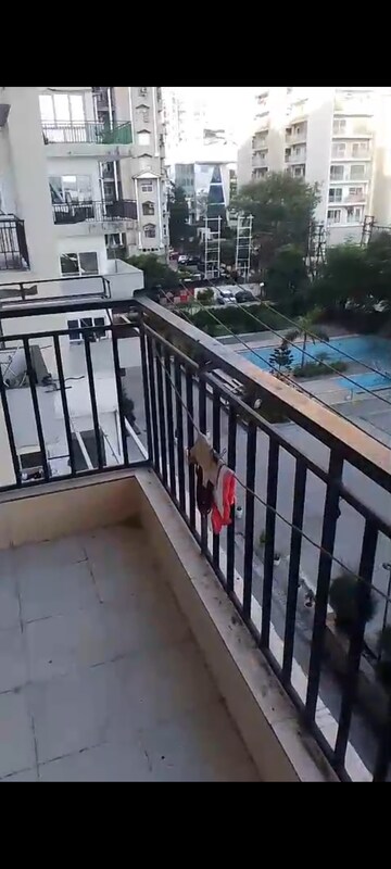 Balcony in 2 BHK Apartment at Panchsheel Pebbles, Vaishali Sector 3 – for Rent