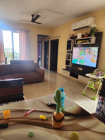 Living Room in 2 BHK Apartment at BBD Green City Sun Breeze Apartments, Gomti Nagar – for Sale