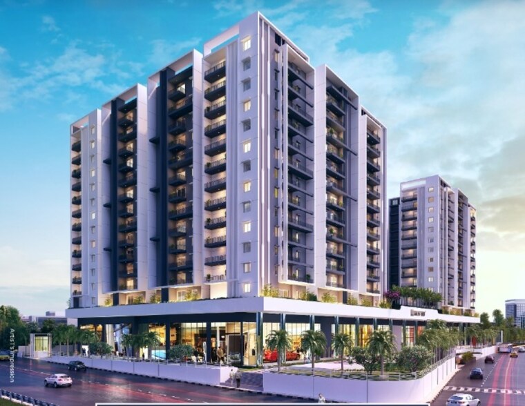 Exterior View, kalpataru-avante Commercial Showroom 4172 Sq.Ft. In Sanath Nagar Hyderabad 9250859