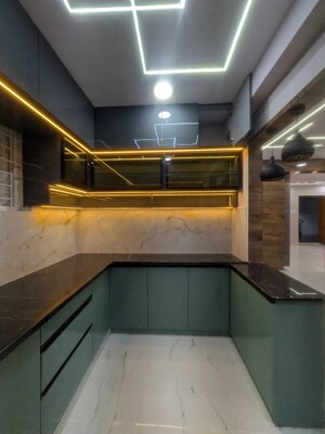 Kitchen in 2 BHK Apartment at RKs Oxygen Homes, Gajularamaram – for Rent