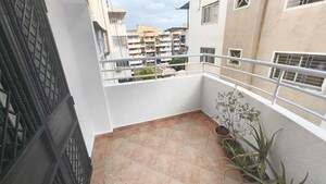 Balcony in 3 BHK Apartment at Nyati Evita, Dhanori – for Rent