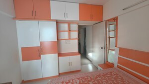 Bedroom in 3 BHK Apartment at Nyati Evita, Dhanori – for Rent