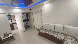 Living Room in 3 BHK Apartment at Nyati Evita, Dhanori – for Rent
