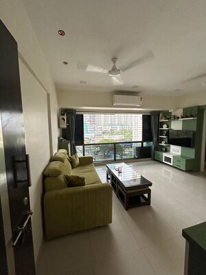 Master Bedroom in 2 BHK Apartment at Blue Mountains, Malad East – for Rent