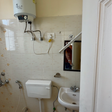 Bathroom in 2 BHK Apartment at Shree Vardhman Mantra, Ramgarh Dhani – for Rent