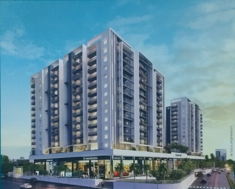 Exterior View, kalpataru-avante Commercial Office Space 1434 Sq.Ft. In Sanath Nagar Hyderabad 9250963