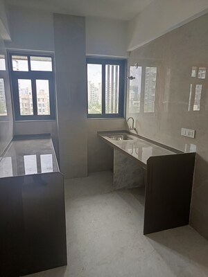 Kitchen in 3 BHK Apartment at Prem Sagar CHS Santacruz West, Santacruz West – for Sale