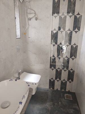 Bathroom in 3 BHK Apartment at Prem Sagar CHS Santacruz West, Santacruz West – for Sale
