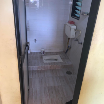 Bathroom in 2 BHK Apartment at Charms City, Titwala – for Rent