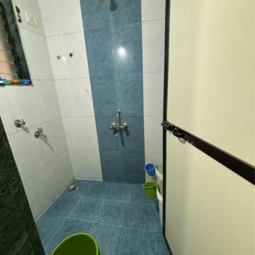 Bathroom in 1 BHK Apartment at Rukmini Garden, Titwala – for Sale